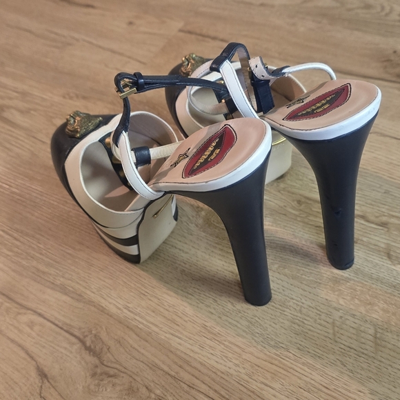 Gucci red carpet edition platform heels size 36.5 used once only - Picture 15 of 15